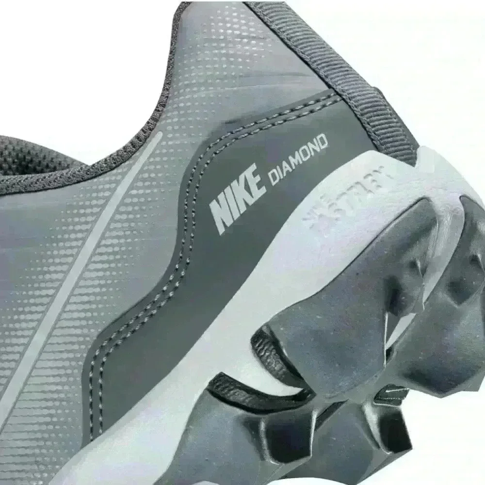Nike Alpha Huarache Varsity 4 Low Metal Baseball Cleats GRAY | GRAY SZ 15 NWOT
